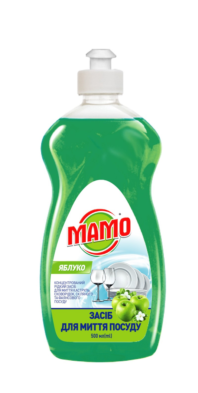 Засіб для миття посуду MAMO яблуко